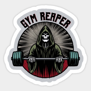 Gym Reaper Workout Sticker
